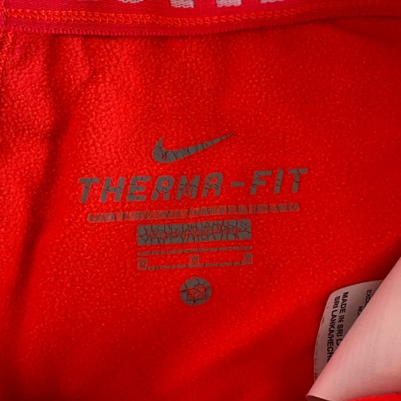 **NIKE Coral Just Do It Fleece Leggings - Picture 3 of 7